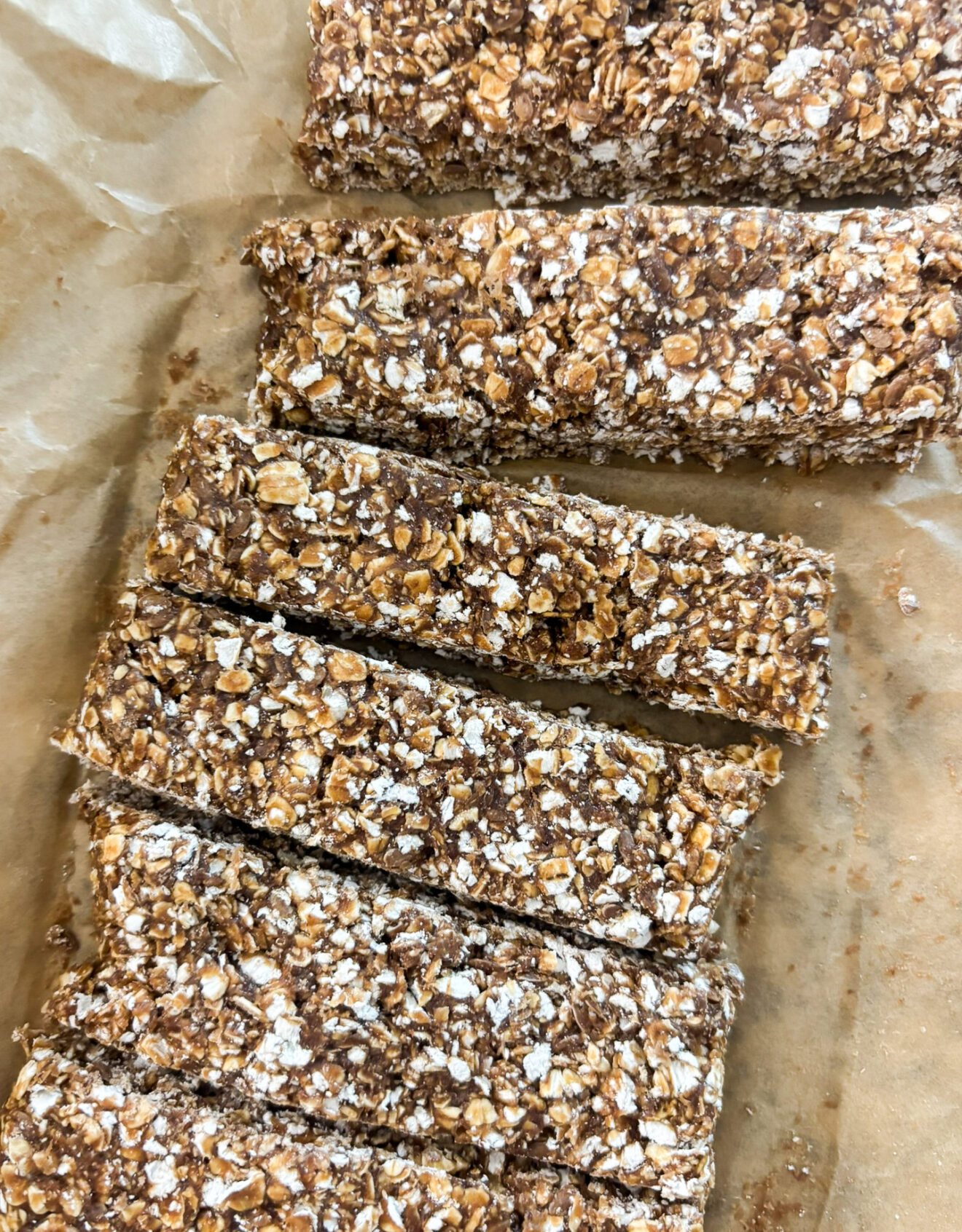 No Bake Chocolate Peanut Butter Oatmeal Protein Bars
